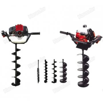 Бензиновый мотобур Krones YS-PD-520 A (2.38 л.с, шнек 100мм)